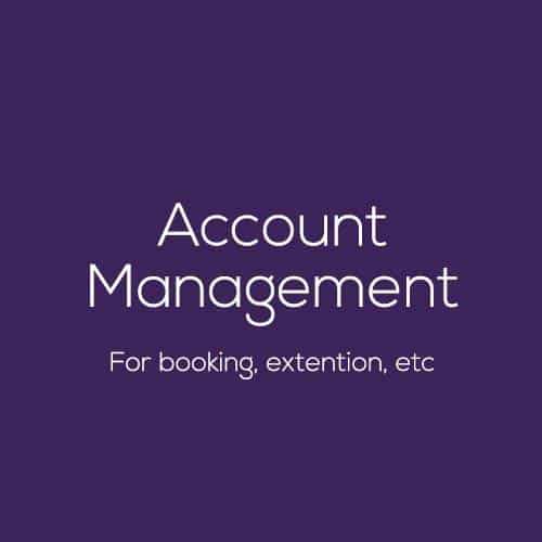 support account Management 500