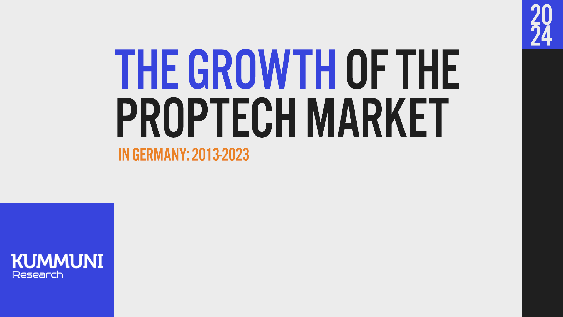 The Growth of the PropTech Market in Germany: 2013-2023