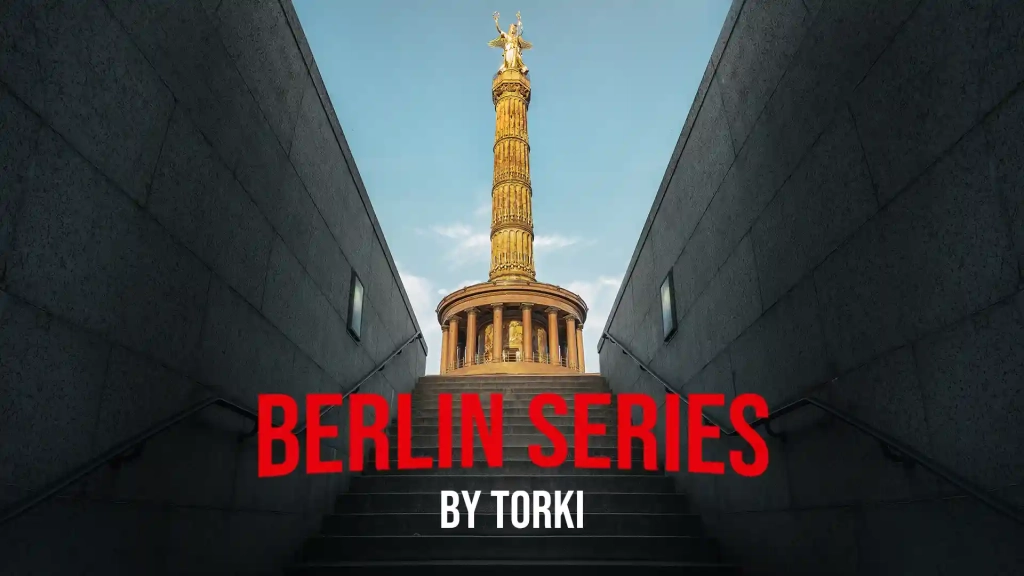 View of the Siegessäule in Berlin, featured in the article "Berlin Netflix Series" capturing real expat life moments by Torki.