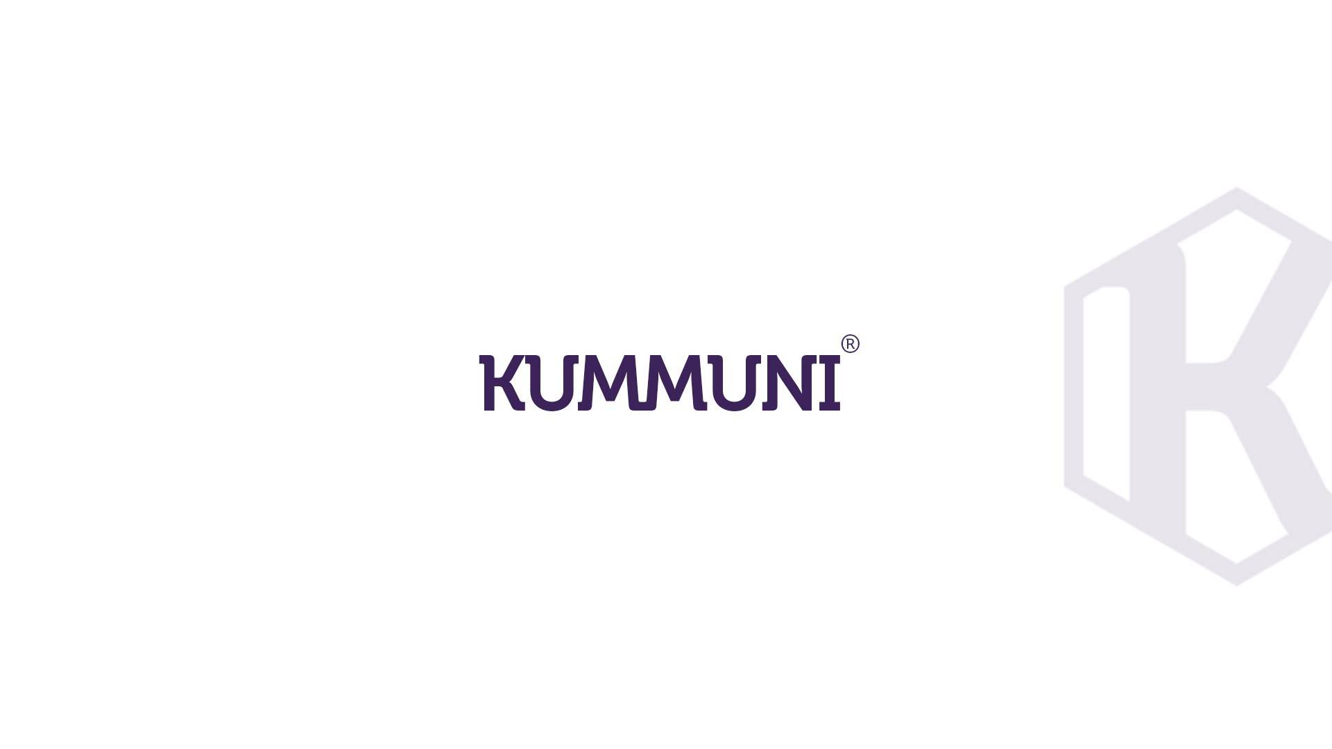 KUMMUNI header logotype logomark