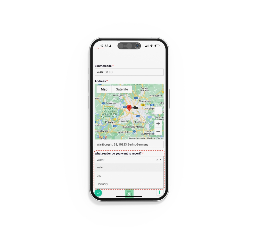 meter reader app type