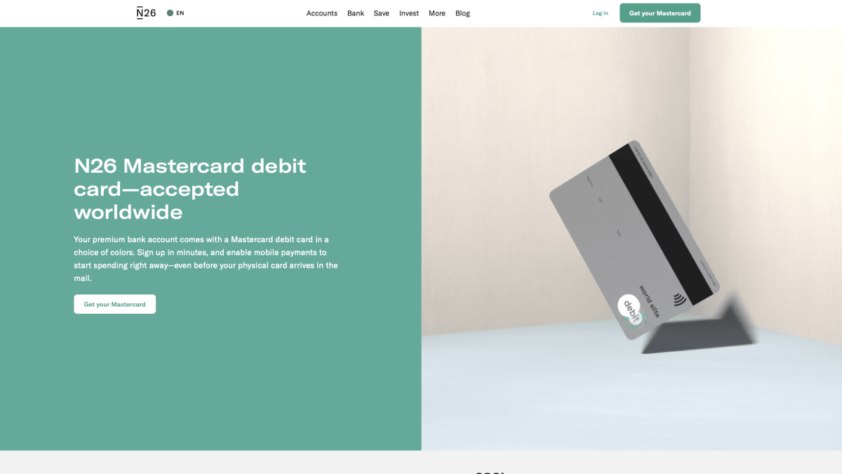 N26 Credit Card Review